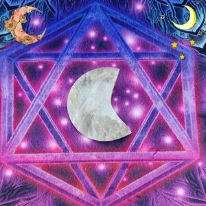 Blue Flash Moonstone Moon